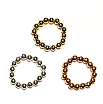 Bolletjes ring 4mm