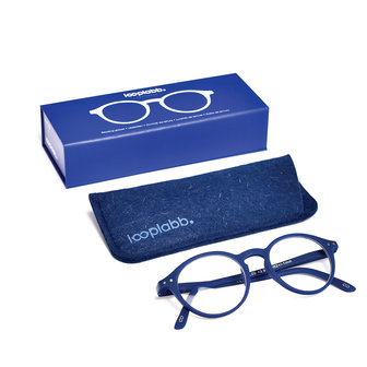 Leesbril Looplabb Faust Donkerblauw 
