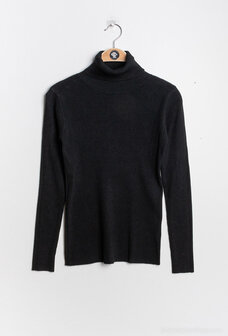 Coltruitje fijne rib donkerblauw