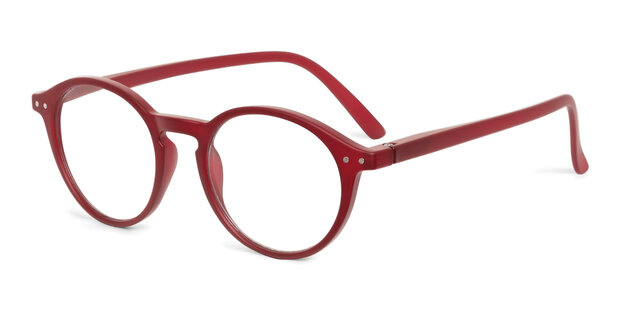 Leesbril Looplabb Faust Burgundy